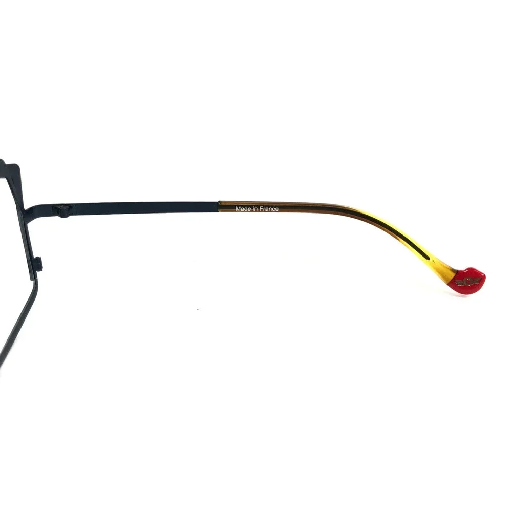 BOZ by J.F. Rey Eyeglasses Frames OCTO 2540 Matte Blue Lime Green 53-16-140
